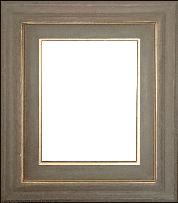 Gold/painted Liner - Picture Frame (352x400), Png Download