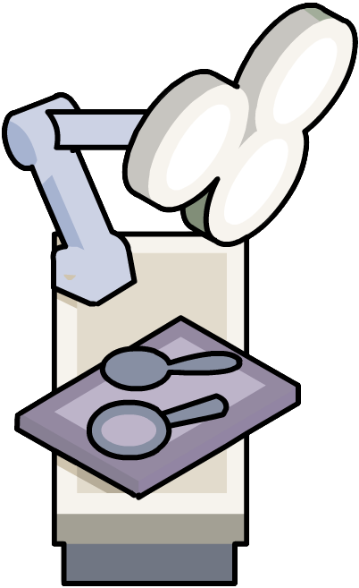 Operating Room Lights Furniture Icon Id 988 - Portable Network Graphics (414x660), Png Download