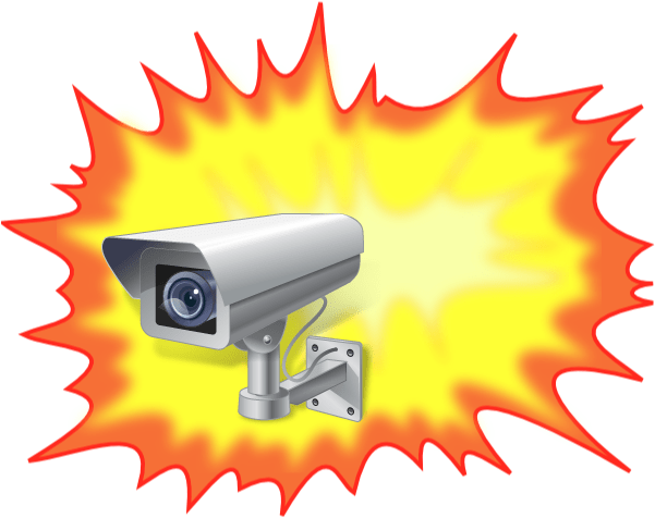 Explosion Proof Ip Camera - Png Explosion Clipart (600x510), Png Download