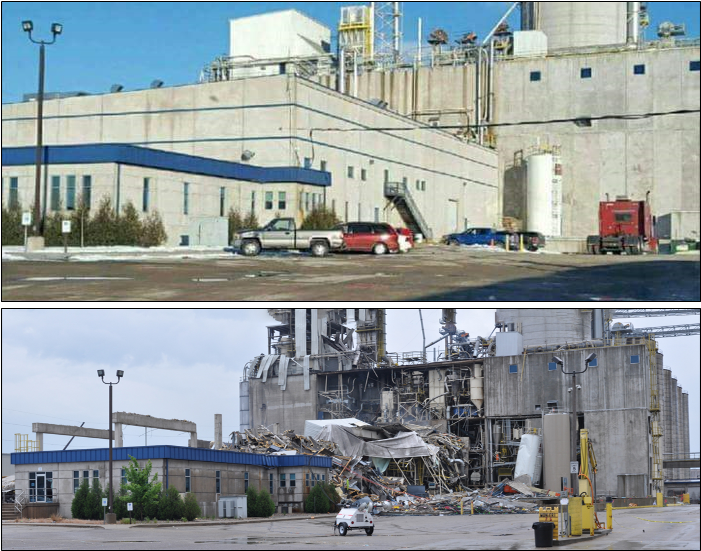 Call To Action On Combustible Dust Hazards - Factory (900x550), Png Download