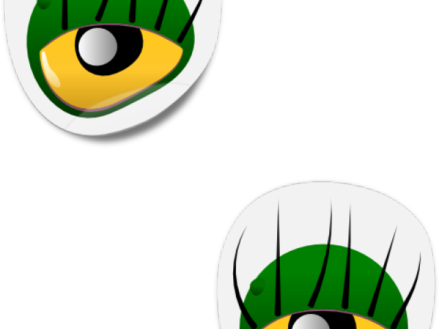 Cartoon Monster Eyes (640x480), Png Download