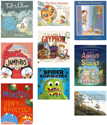 Not Too Scary Monster Books For Preschoolers - If I Had A Gryphon By Cale Atkinson (436x468), Png Download