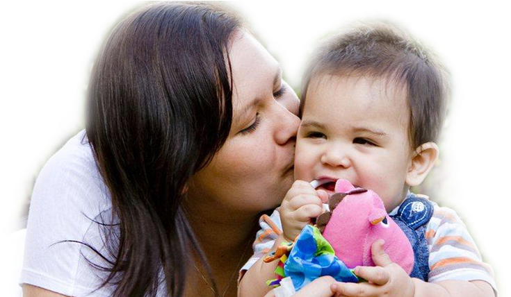 Mother And Child - Mother (1280x427), Png Download