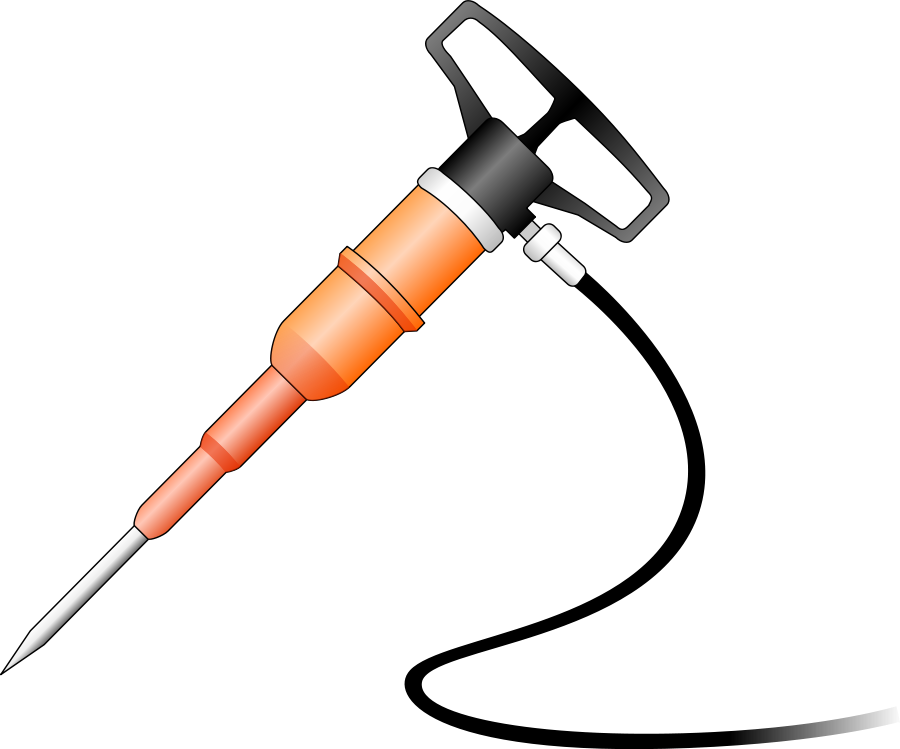 How To Set Use Air Hammer Clipart - Martillos De Aire Comprimido (900x749), Png Download