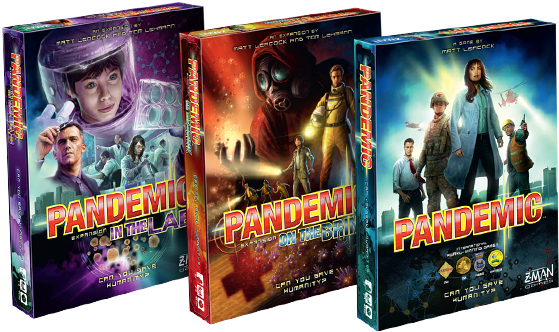 The World Of Pandemic - Pandemic - In The Lab Board Game Expansion (579x340), Png Download