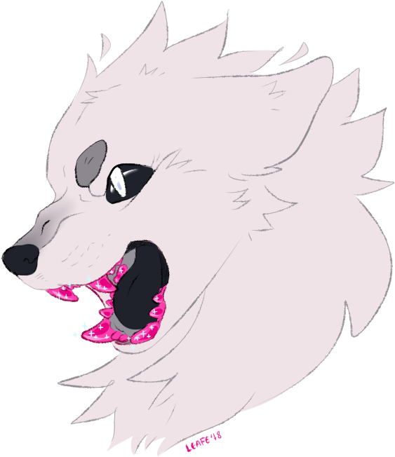 Teeth - Dog (642x772), Png Download
