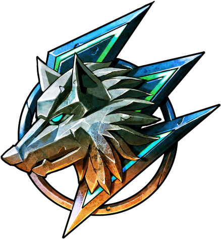 Largest Collection Of Free To Edit Wolf Teeth Teen - Idee De Logo Gaming (480x492), Png Download