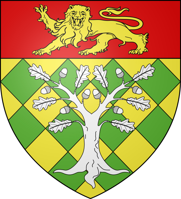 Blason Bois Normand Près Lyre - Velle-sur-moselle (600x660), Png Download