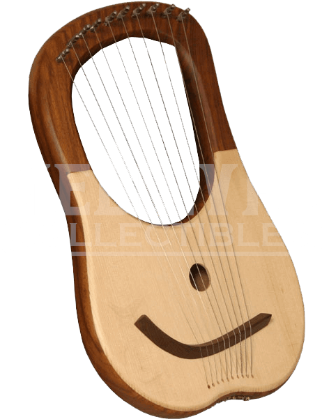 Lyre Harp With 10 Strings - Mid-east Mfg. Mid-east-lyre Harp, 10-string (630x630), Png Download