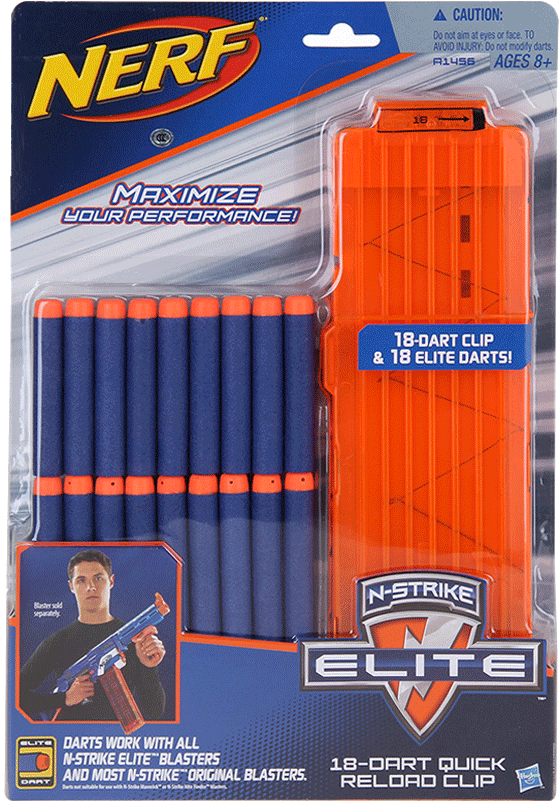 Hasbro Nerf Heat Elite Series Accessories Supplement - Nerf N Strike (800x800), Png Download