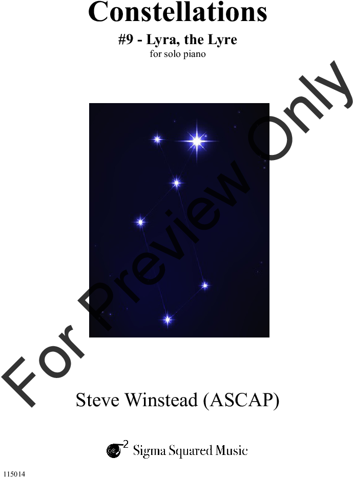 Constellations - Constellations: #5 - Orion, The Hunter - Sheet Music (817x1057), Png Download