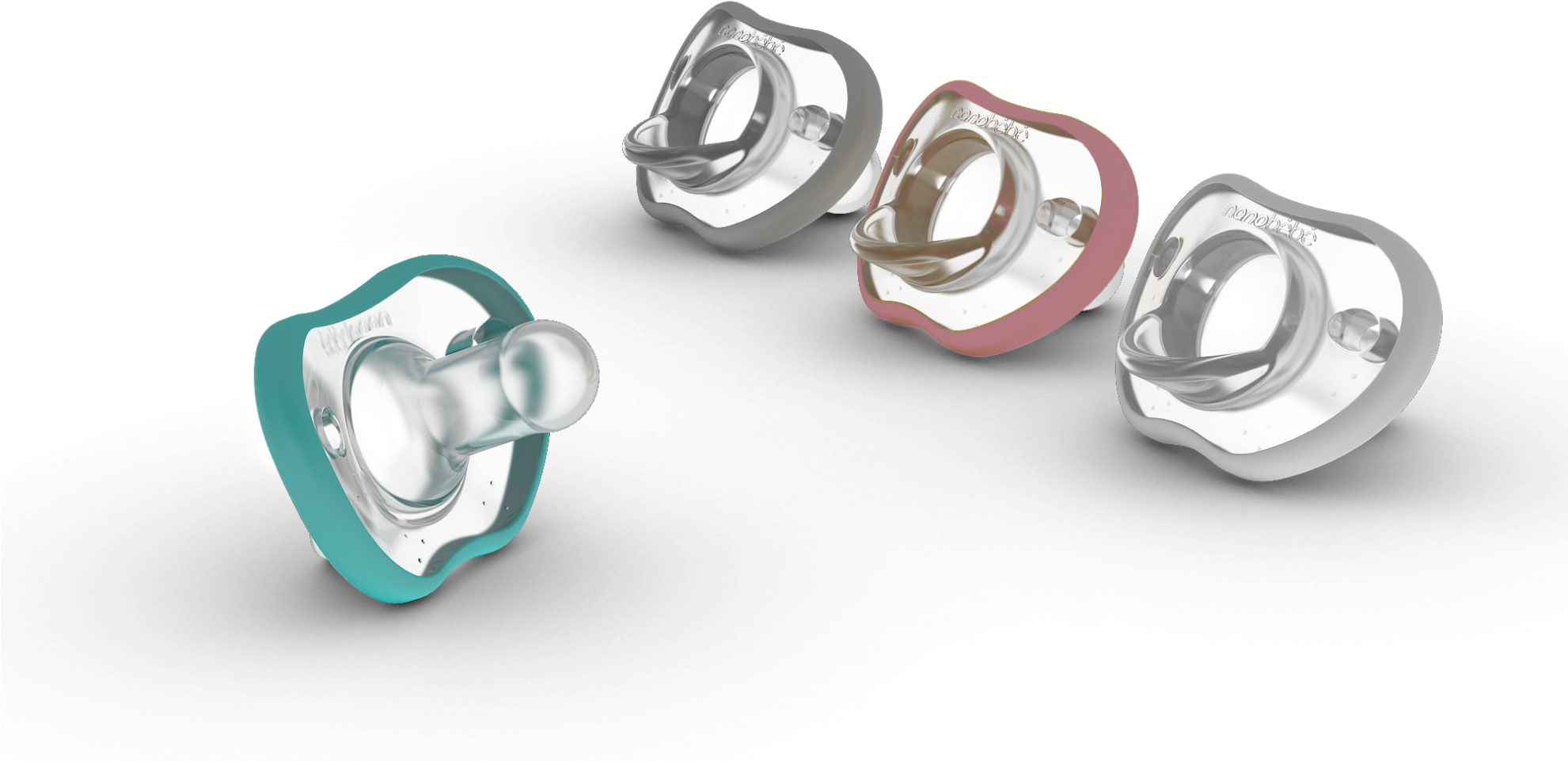 Flexi Pacifiers -  -  - Pacifier (1980x1114), Png Download