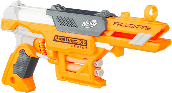 1 Of - Nerf N-strike Elite Accustrike Series Falconfire Blaster (600x600), Png Download