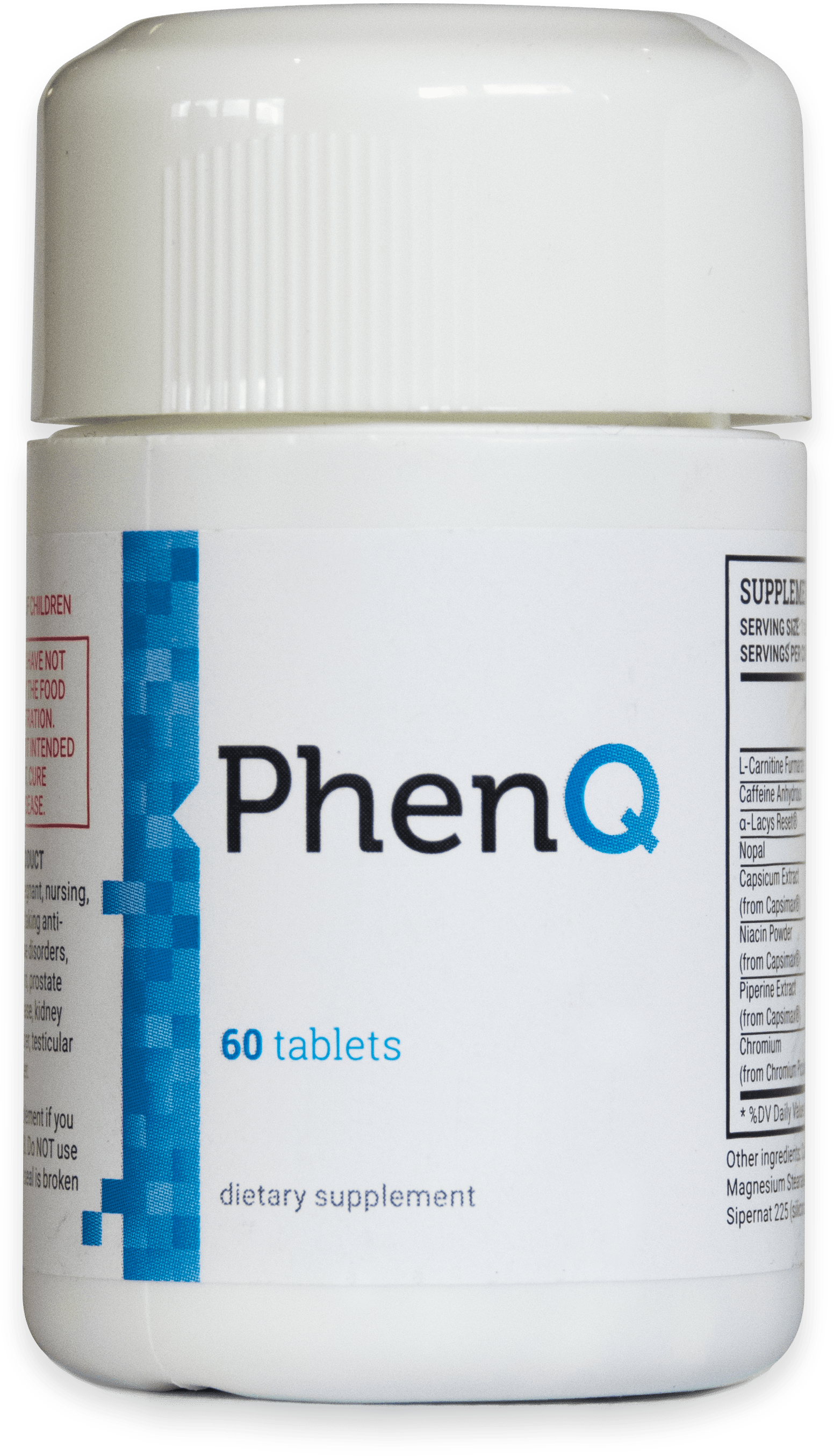 Phenq Bottle - Pastillas Para Adelgazar Phenq (1552x2709), Png Download