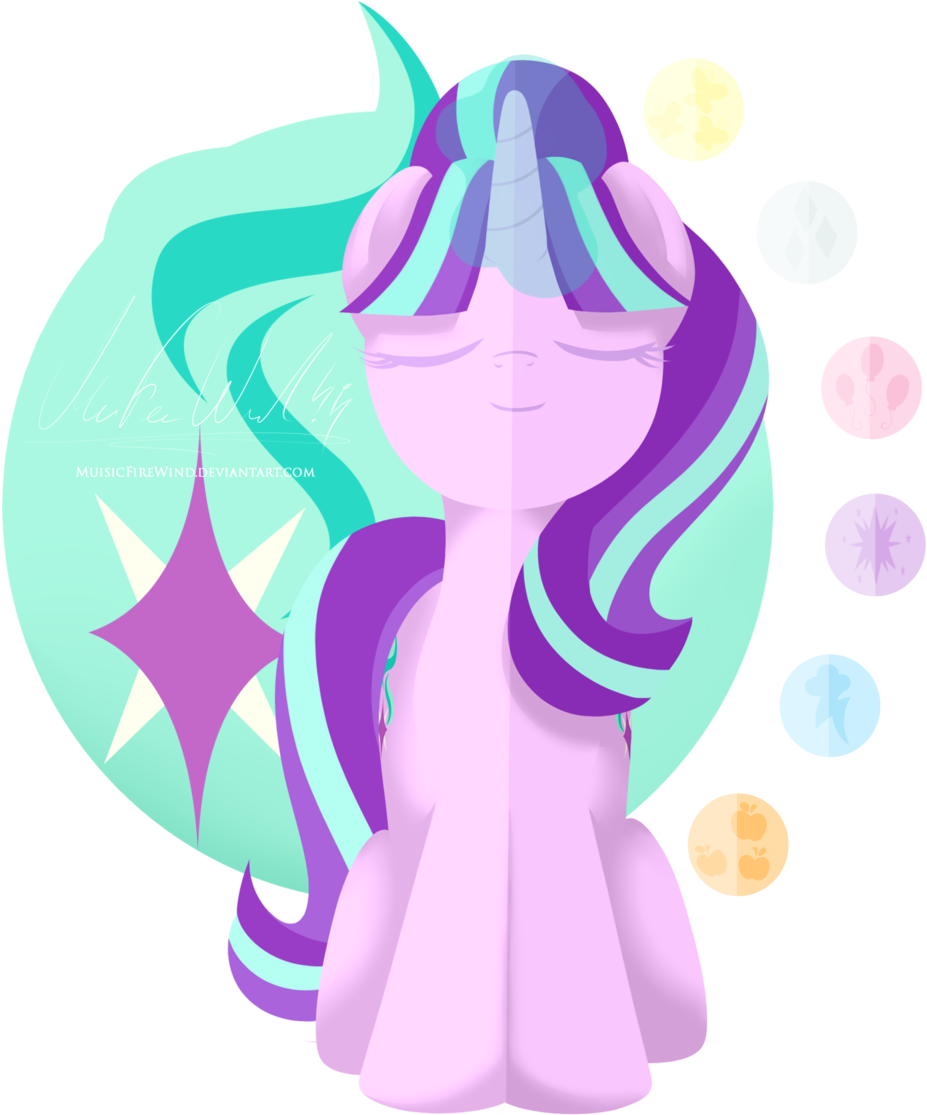 Musicfirewind, Cutie Mark, Eyes Closed, Safe, Solo, - Illustration (1024x1149), Png Download