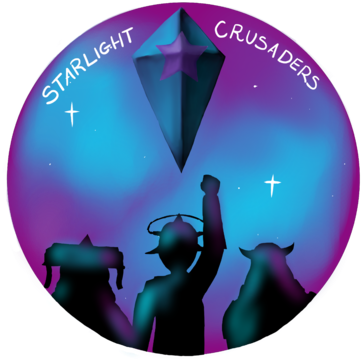 Starlight Crusaders - Dance (400x467), Png Download