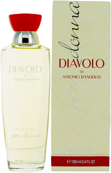 Diavolo Per Donna By Antonio Banderas For Women Edt - Antonio Banderas Diavolo 1.7 Oz Edt For Women (449x696), Png Download