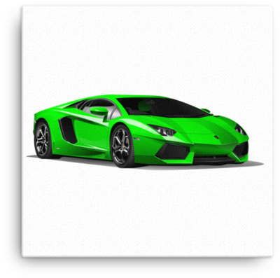 Lamborghini Aventador Canvas - Acceleration Fysik (600x600), Png Download