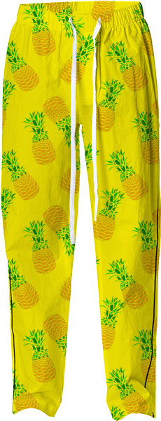 Pineapple Pajama Pants $98 - Pajamas (400x621), Png Download