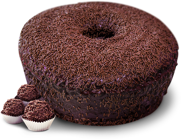 Brigadeiro - Bolo Caseiro Brigadeiro Png (1140x555), Png Download
