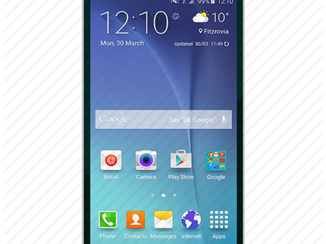 Samsung Mobile Phone Clipart Smartphone App - Samsung Best 4g Phone (640x480), Png Download