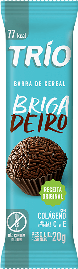 Barra De Cereal Trio Brigadeiro (272x865), Png Download