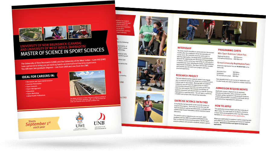 Unb - Brochure - University Of New Brunswick (988x554), Png Download
