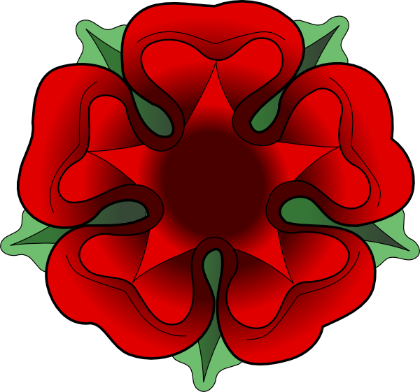 Tudor Rose (600x561), Png Download