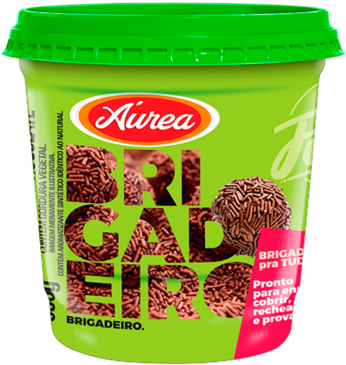 Brigadeiro Pronto 950g - Brigadeiro E Beijinho Aurea (1000x1000), Png Download