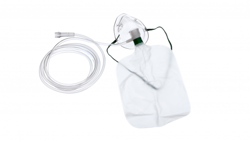High Concentration Oxygen Mask - Oxygen Mask (500x500), Png Download