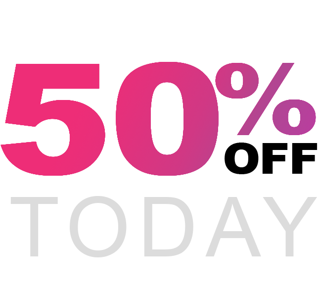 20180202 50 Off - Discounts And Allowances (800x800), Png Download