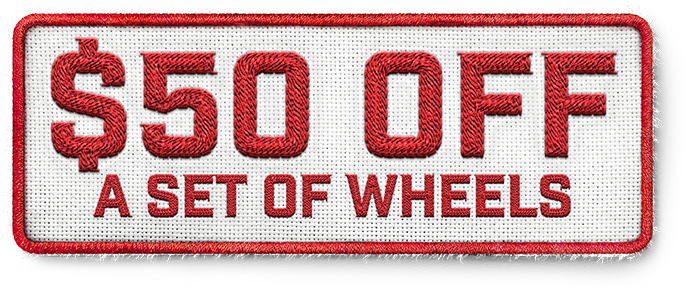 Get $50 Off A Set Of Wheels - Belle Tire (750x381), Png Download