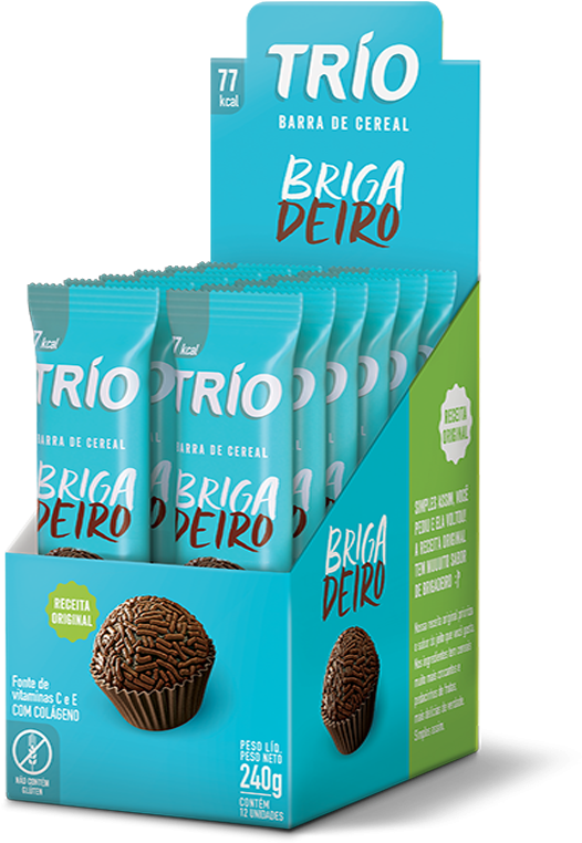 Barra De Cereal Trio Morango Com Chocolate (810x800), Png Download