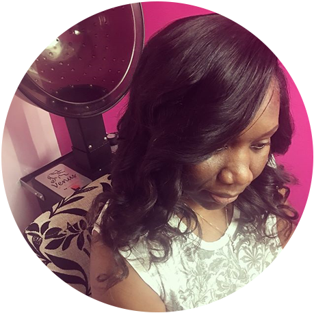 "so First Class Exclusive Wavy Bundles Are Remarkably - Girl (459x458), Png Download