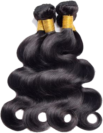 3 Bundles Of 18″ - 360 Lace Frontal Closure Brazilian Virgin Body Wave (480x490), Png Download