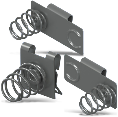 Keystone Electronics Coil Spring Battery Contacts - Keystone Electronics Corp. (600x436), Png Download