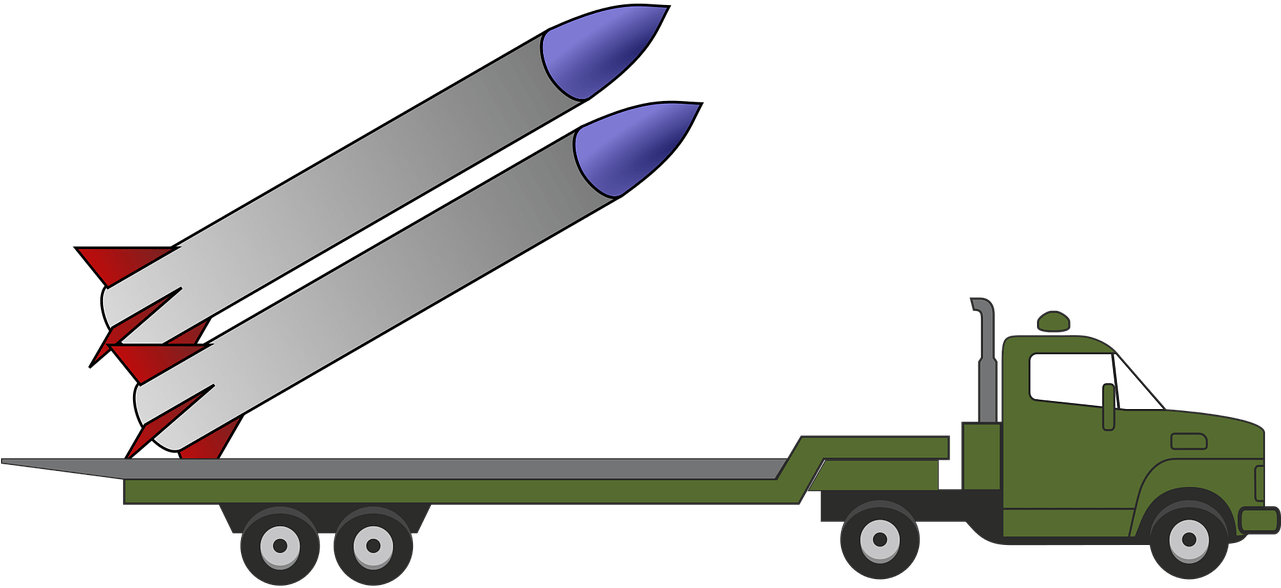 Could North Korean Nuclear Missiles Reach The Uk - Nuclear North Korea Transparents (1280x640), Png Download