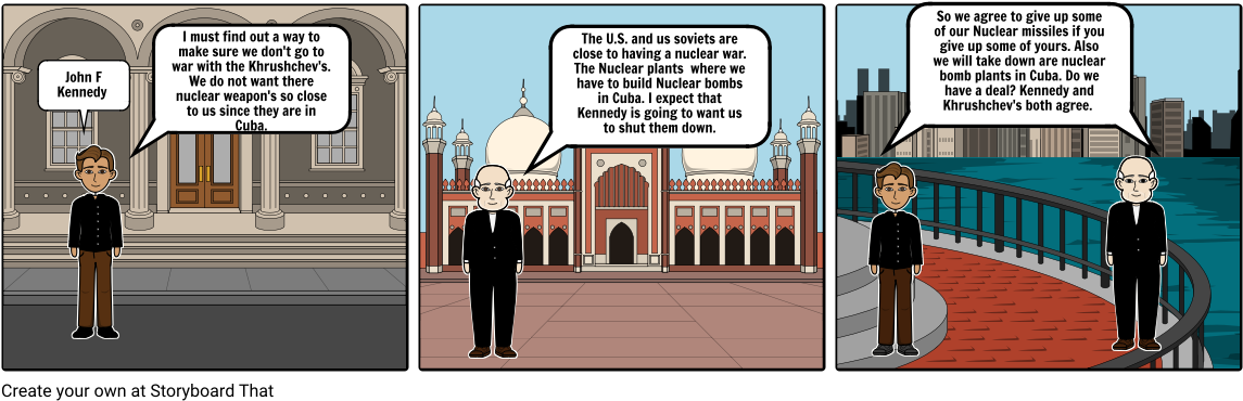 Cuban Missile Crisis - Cartoon (1164x385), Png Download