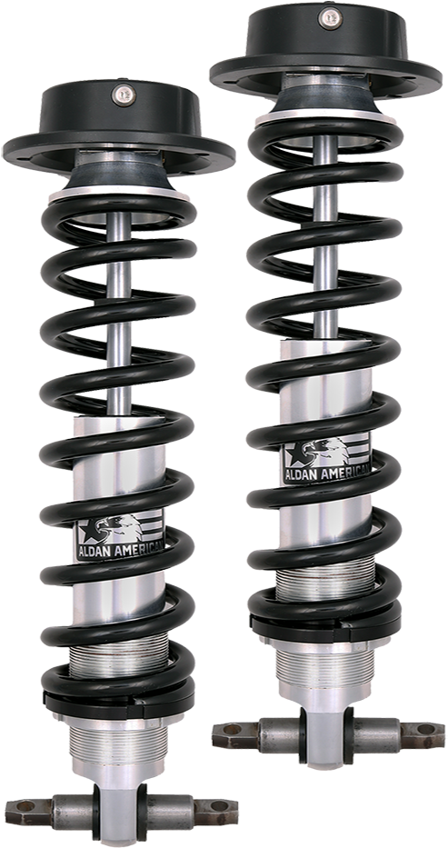 1964-73 Ford Mustand Front Coil Over Conversion - Aldan American M1sbf2s Coil-over Kit, Ford Mustang. (600x947), Png Download