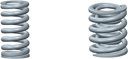 The Stress In Such Coil Springs Is Thus Usually Rather - Train Suspension System Inner Outer (800x288), Png Download