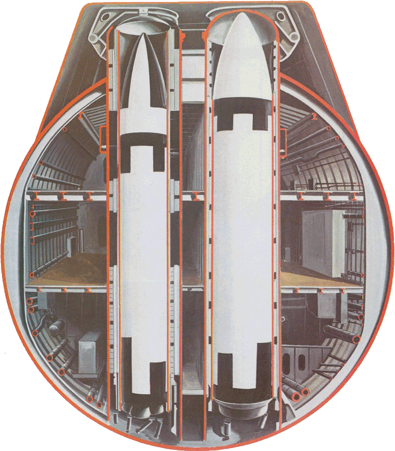Oficcial Us Navy Diagram Of Fleet Ballistic Missile - Submarines: The History And Evolution Of Underwater (818x935), Png Download