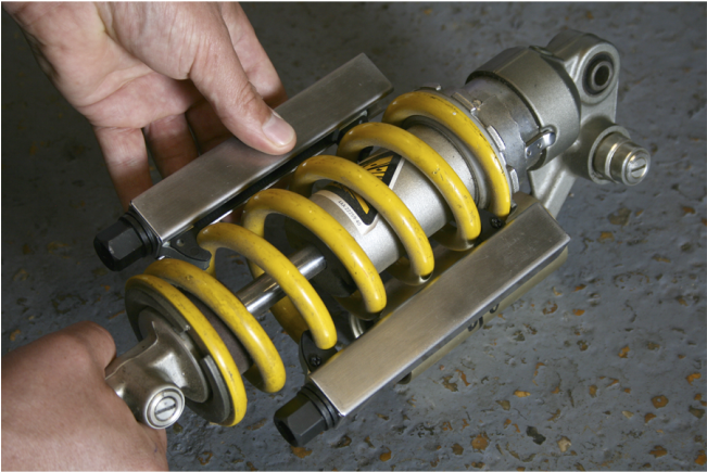 Motorcycle Coil Spring Compressor Sealey Part No - Home Made Motorcycle Spring Compressor (650x650), Png Download