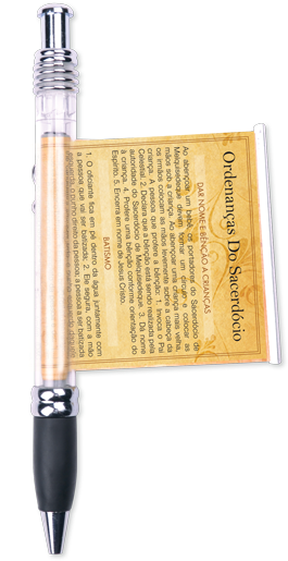 Caneta Pergaminho Ordenanças Do Sacerdócio - Priest (300x538), Png Download