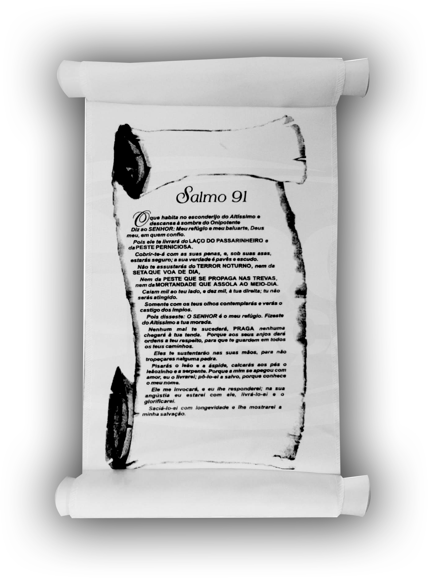 Pergaminho - Salmo - Bee (2176x1966), Png Download