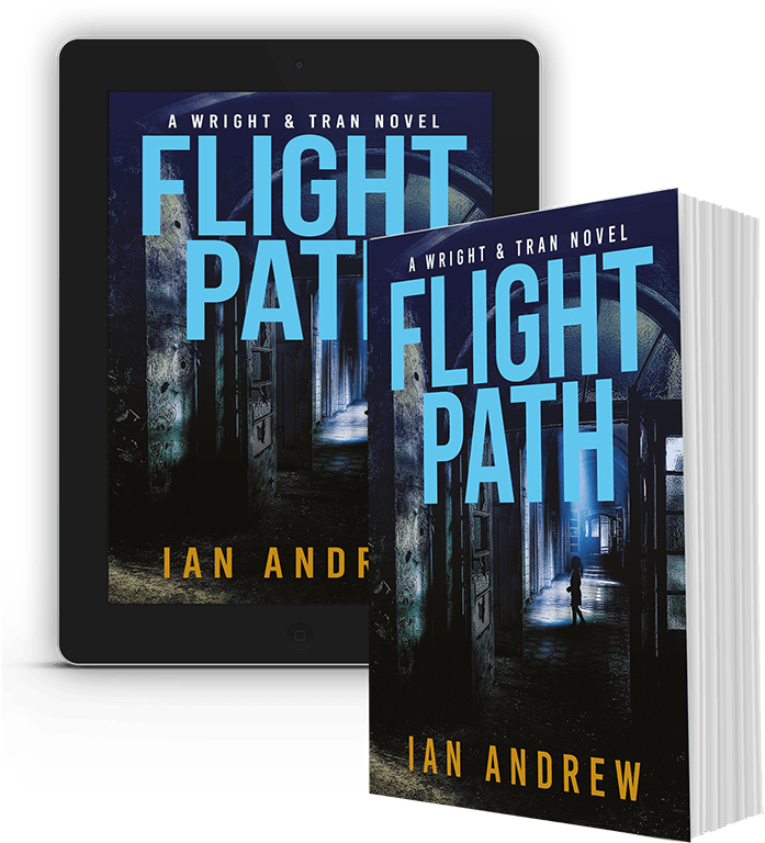 Ipad And 3d Book Mockup Flight Path 800 X - Flight Path: A Wright And Tran Novel (800x800), Png Download