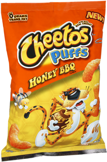 Cheetos Puffs Honey Bbq Cheese Flavored Snacks Reviews - Cheetos Puffs Honey Bbq Cheese Flavored Snacks - 9 (600x600), Png Download