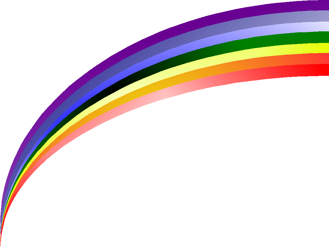 Rainbow Png Pic - Little Pony Rainbow Png (1046x785), Png Download