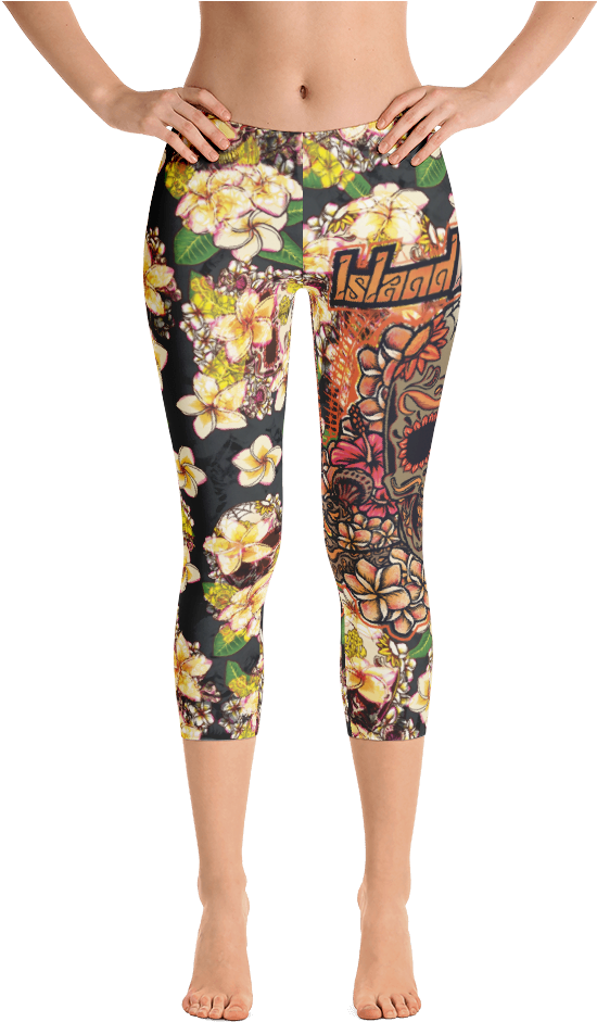 Women's Yoga Capri's - Midnight-teal Halftone Sneakers (1000x1000), Png Download