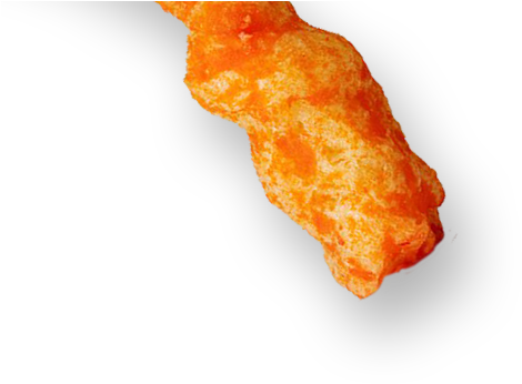 A Floating Cheeto - Cheetos (485x394), Png Download