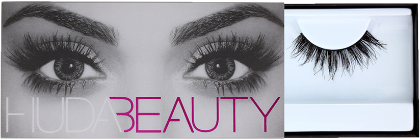 Huda Beauty Classic Lash In Samantha - Huda Beauty Classic Lashes (1000x1200), Png Download